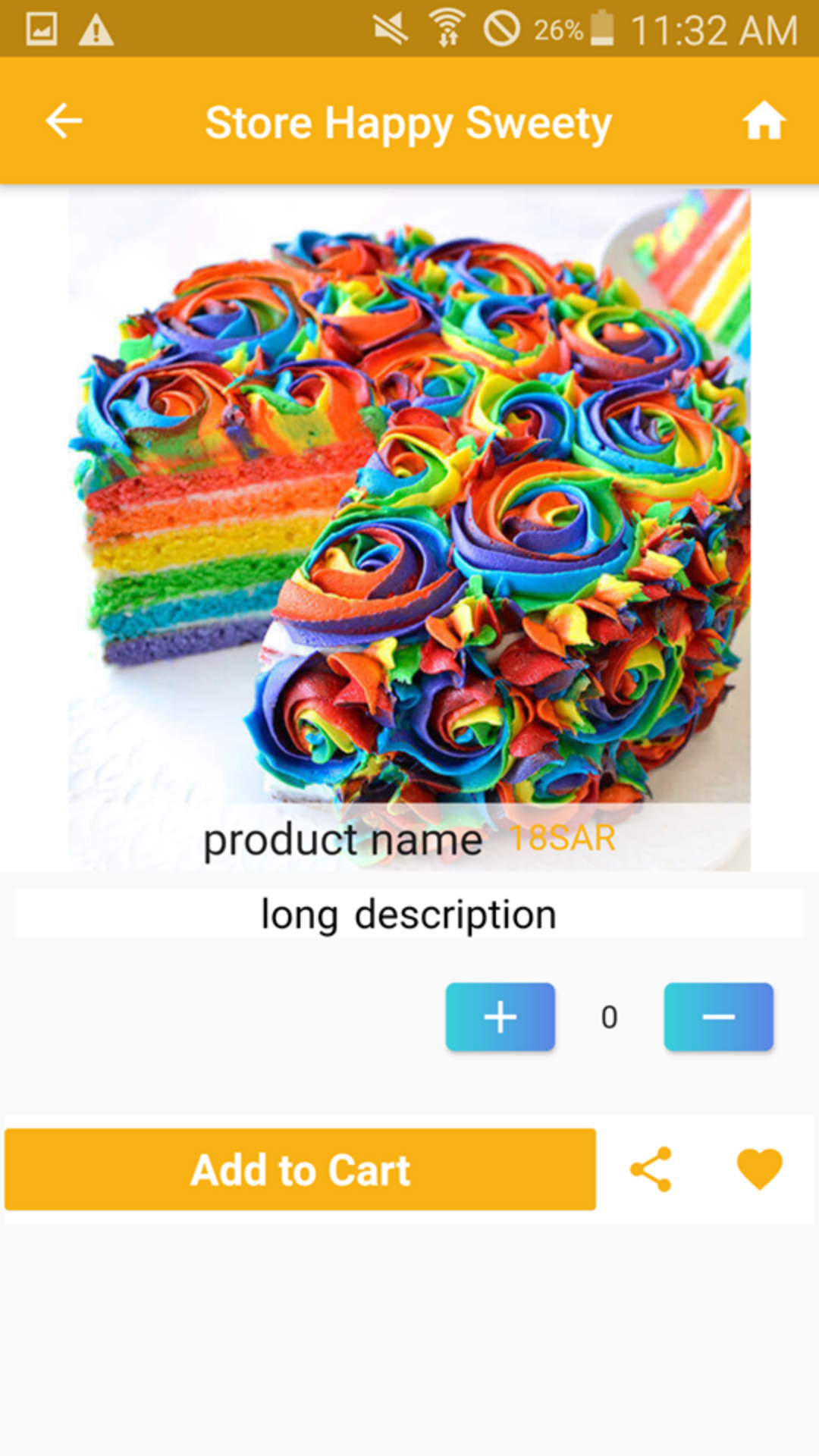 Happy Sweety app preview
